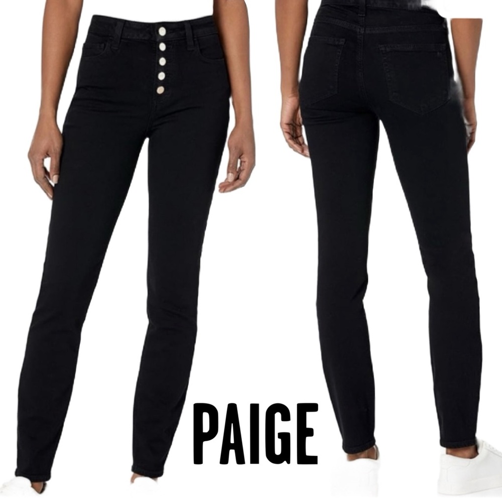 PAIGE‎ : Women's Hoxton ultra skinny Black Jeans